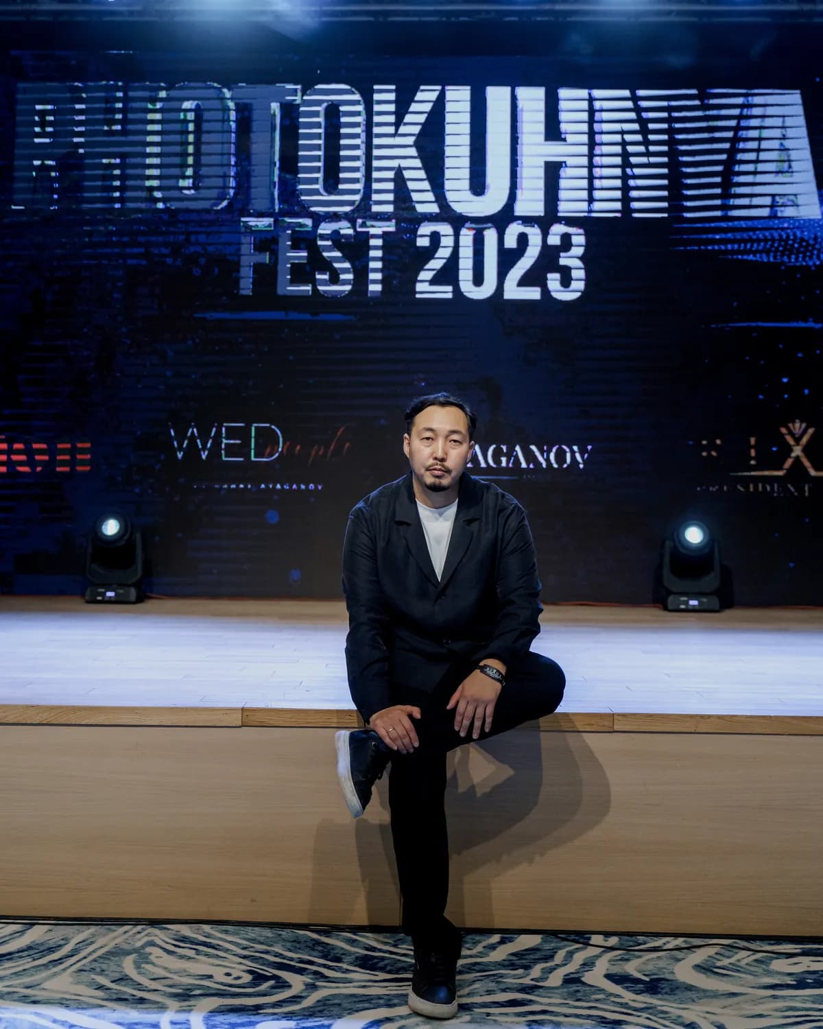 Канат Аяганов на сцене Photokuhnya Fest 2023